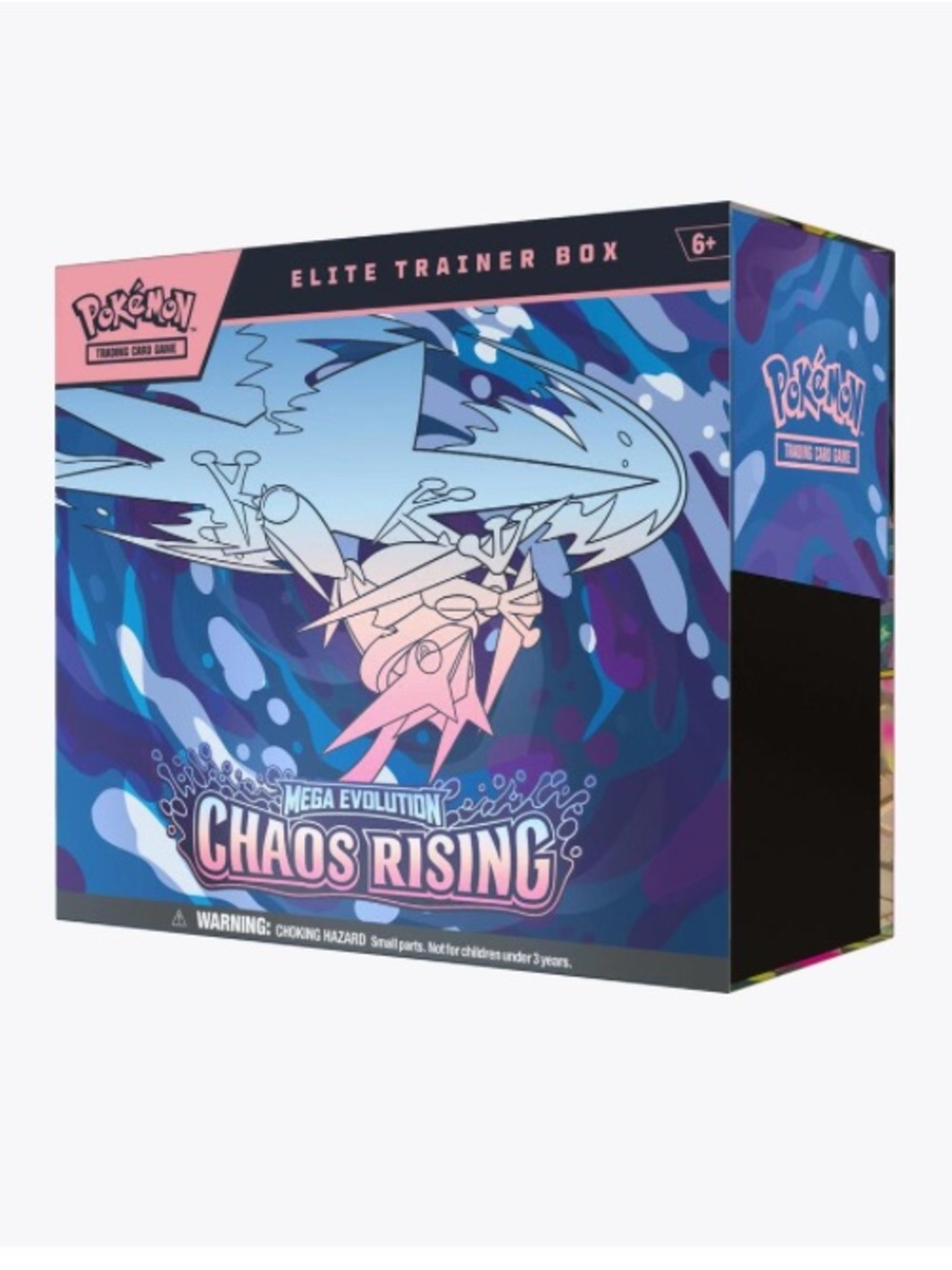 Pokemon Chaos Rising Elite Trainer Box - Pink & Blue Artwork